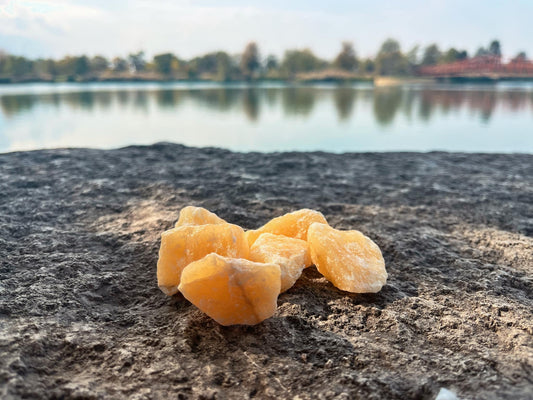 Orange Calcite