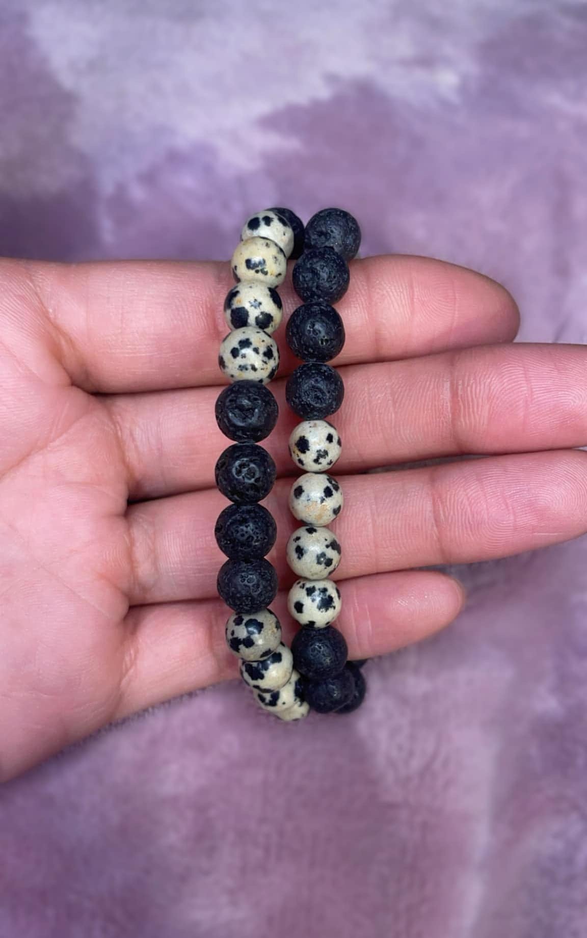 Dalmatian Jasper bracelet