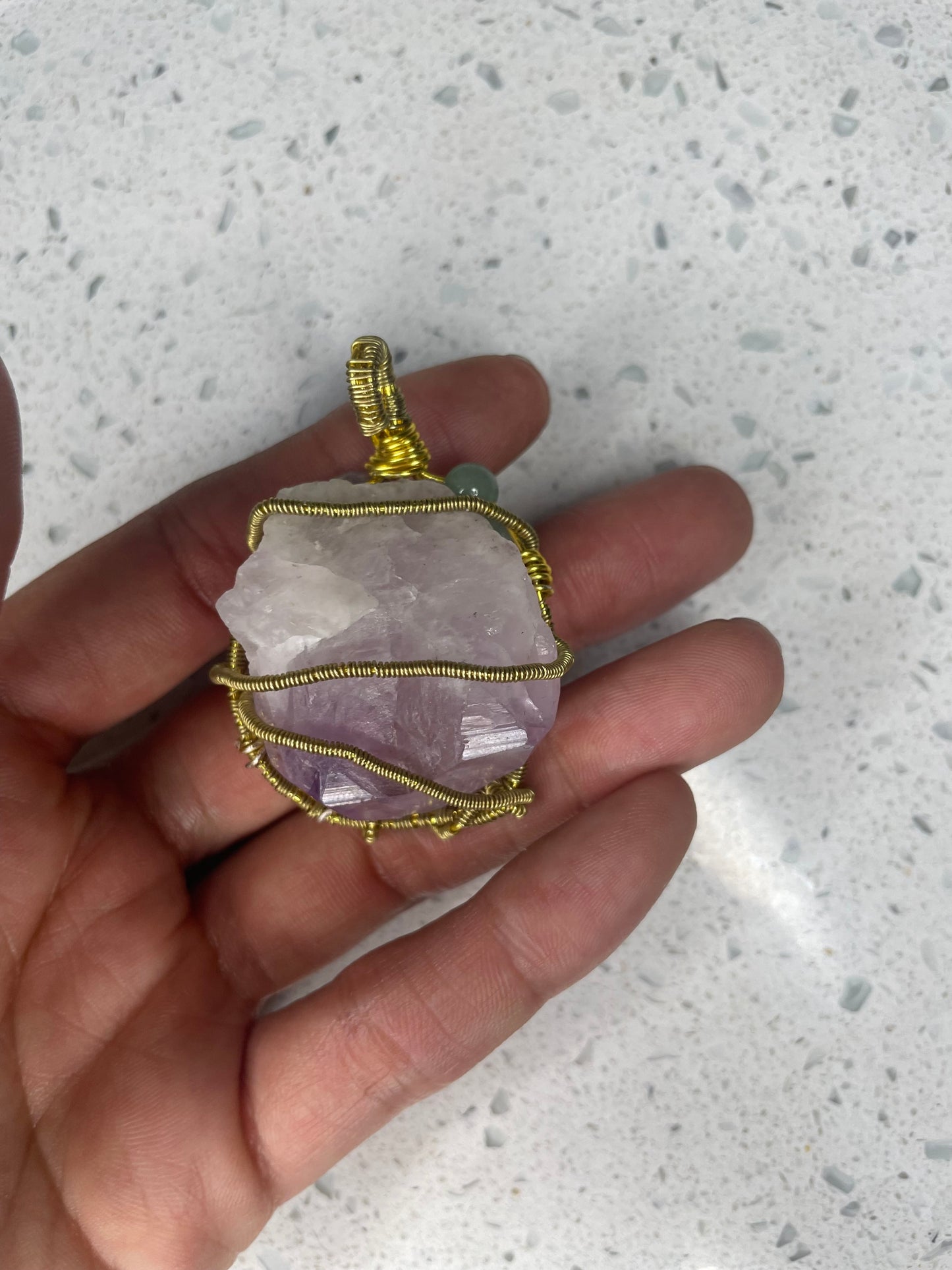 Amethyst necklace