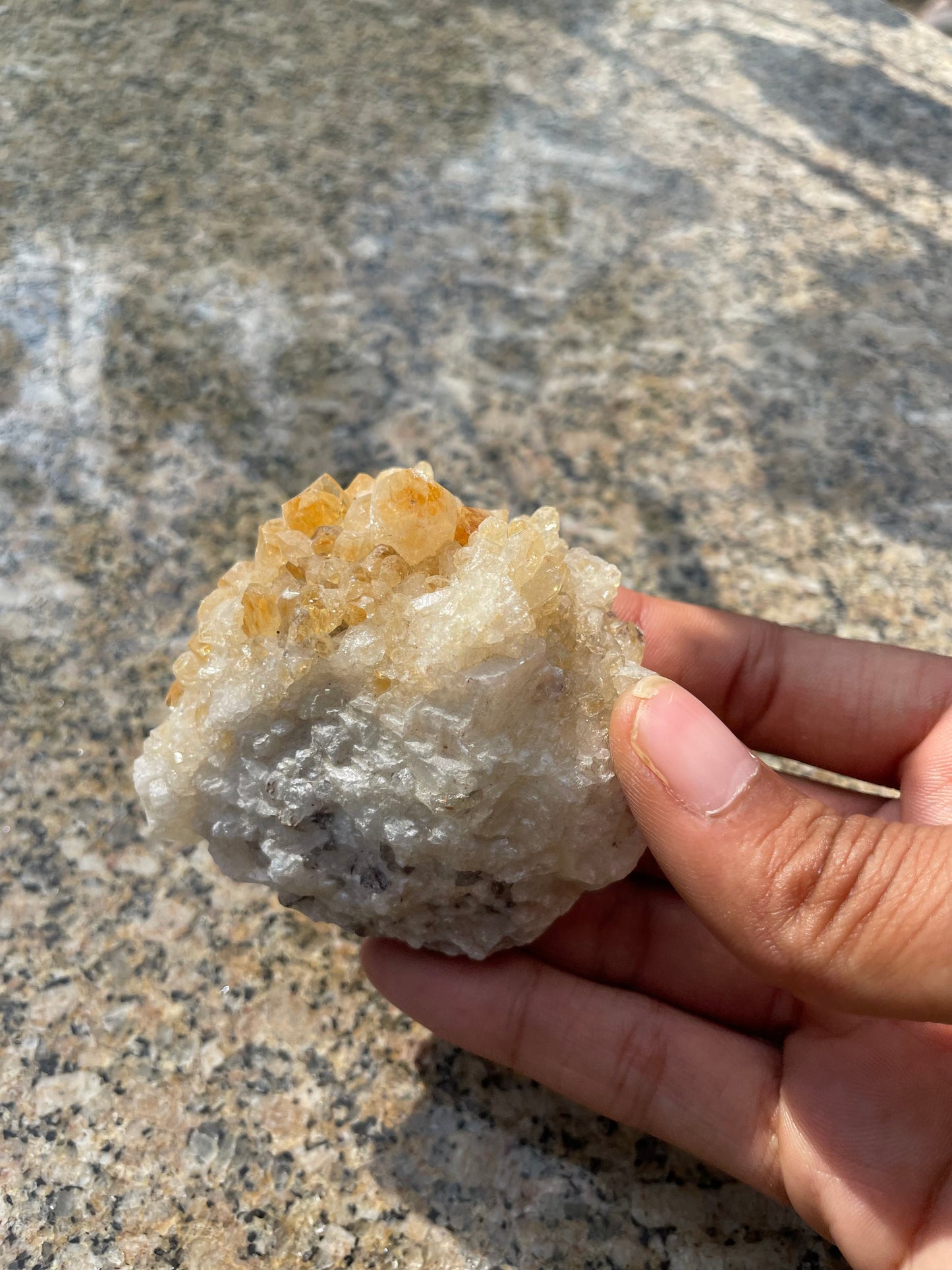 Citrine clusters